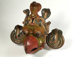 Wooden Masks in Sri Lanka