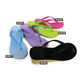 Ladies High Wedge Flip Flops