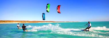 Kitesurfing in Kalpitiya on the North West Coast