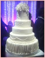 Suven's Cake Structure & Flower Decor