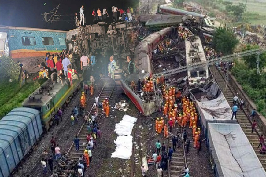 Major train accident in India's Odisha; at least 50 reported dead