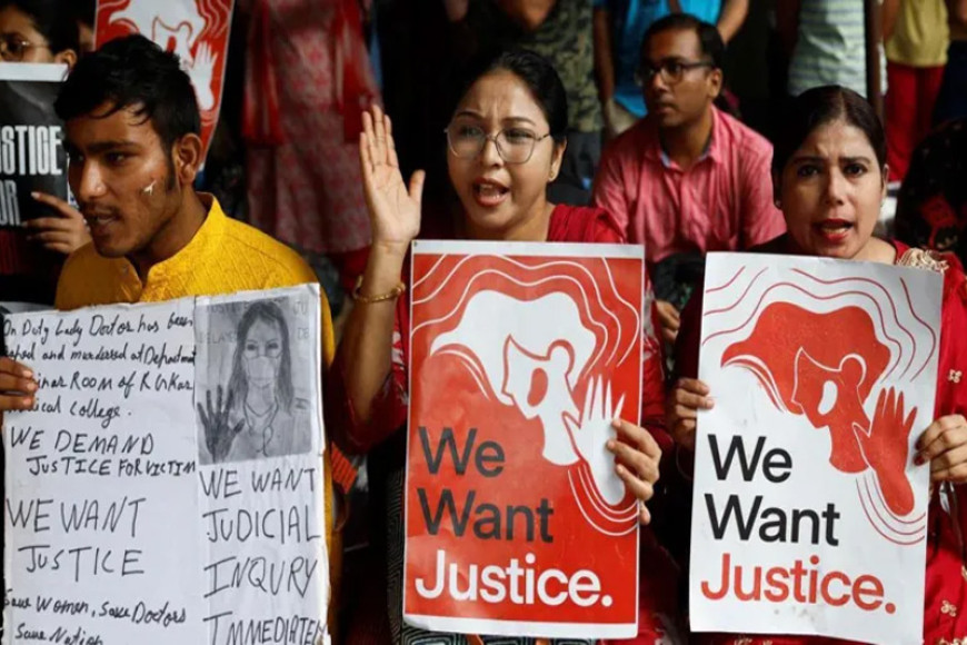National strike held over India doctor's murder