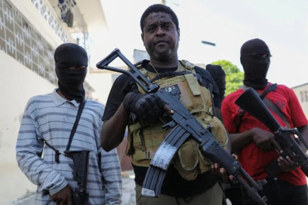 Haiti gang leader threatens 'civil war' if PM does not resign