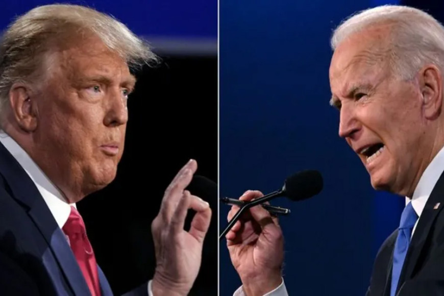 Biden says he's ready for election debate with Trump