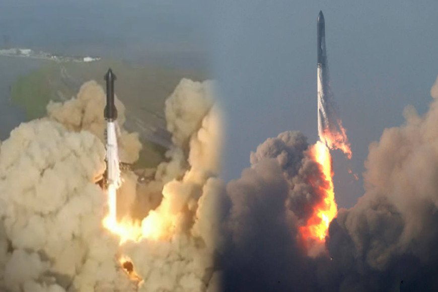 Elon Musk's Starship explodes minutes after first test flight's liftoff