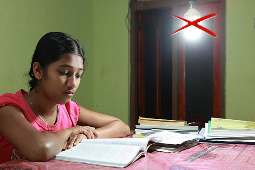 Over 500,000 Sri Lankan households desist from using electricity