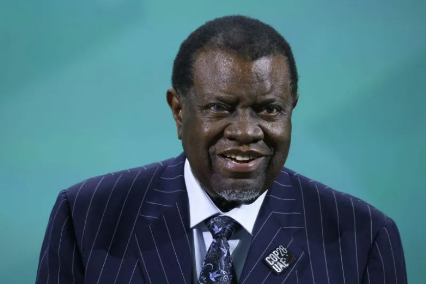 Hage Geingob: Namibia's president dies aged 82
